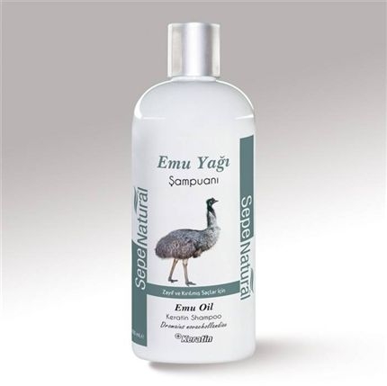 Sepe Natural Emu Yağı Keratinli Şampuanı